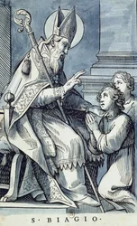 St. Blaise Curing a Sick Child